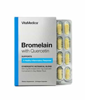 VitaMedica Bromelain with Quercetin bottle