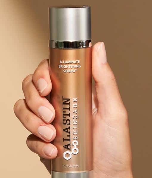 A-Luminate bottle product for dark spots