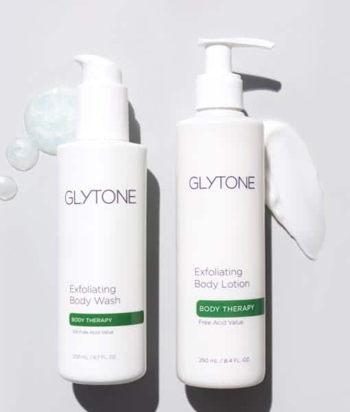 Glytone KP Kit bottles