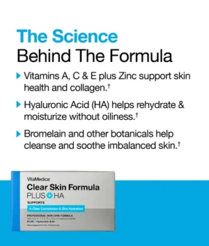 Clear Skin Formula Plus HA benefits