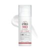 EltaMD UV Clear sunscreen untinted bottle and swatch