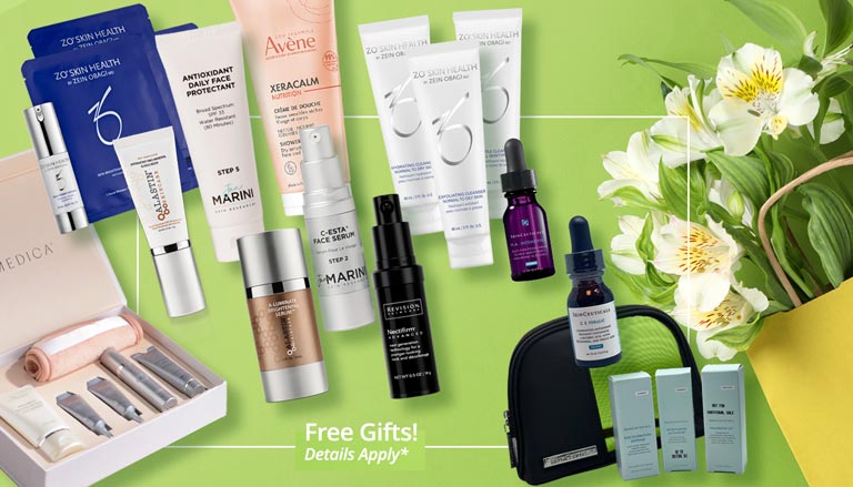 Huge Gift with Purchase specials with many products